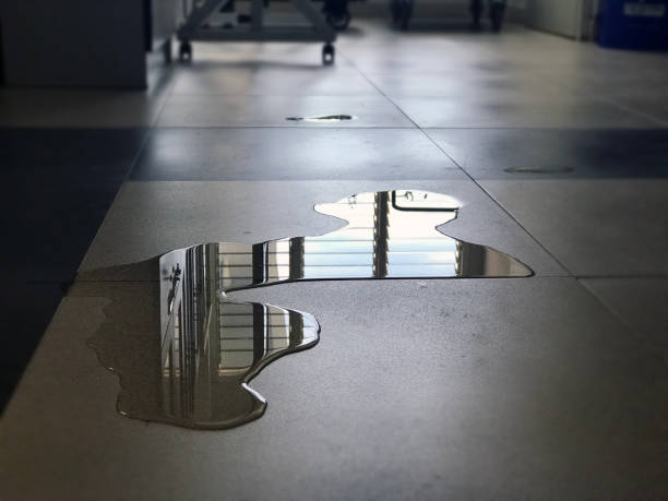 Water damage restoration process in OH